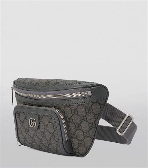 gucci beltbag black|Gucci ophidia bum bag.